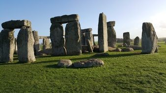 Stonenenge in England under the protection of UNESCO