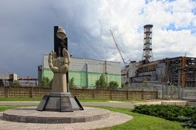 Monument to the Chernobyl disaster, Ukraine