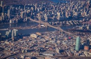 New York city aerial photography