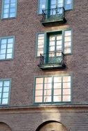 old town with beautiful facade