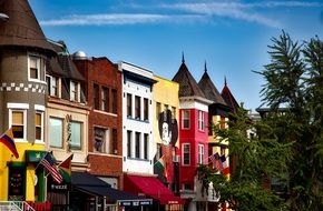 colorful architecture of Washington Dc