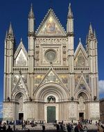 Landscape of Duomo Orvieto Cathedral