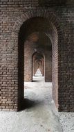 Tunnel in the fort