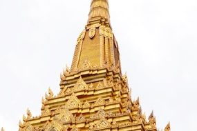 golden temple Thailand Bangkok