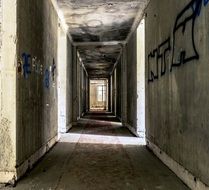 Lost Places Hotel Floor
