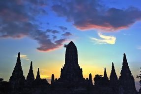 landscape of Khmer architecture in Thailand