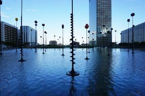La Défense is a business suburb in Paris