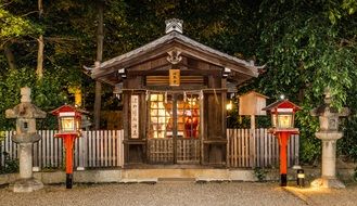 traditional house in Gion in Japan