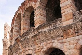 ruins of arena in Verona