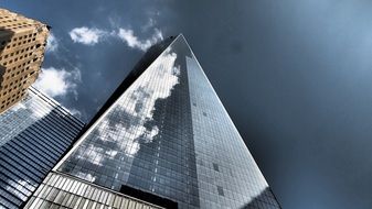 mirror facade on a building in new york