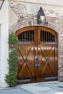 Stable Doors Brick Building