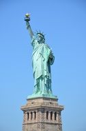 Stone Statue of Liberty in the Americas