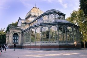 amazing glass palace in Madrid