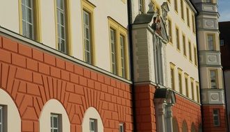 facade of monastery in Scheyern