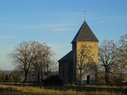 modest church in germany