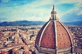 Florence Italy duomo cathedral roof
