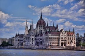 The Parliament of Budapest on the Danube