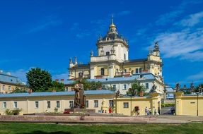 beautiful temple in Lviv