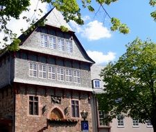 house with windows in wildungen