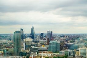 beautiful modern cityscape of london