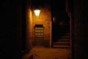 Picture of Ancient Door at light