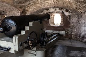 gun in the tower