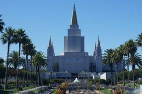 spire of a religious temple