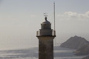 Lighthouse near the ocean