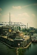 inland port on Rhine