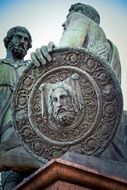 famous monument in red square