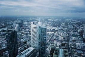 Cityscape from above