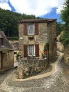 hustorical village house, France, Dordogne