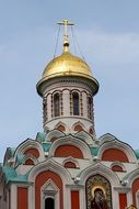 church with golden roof christianity