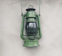Replacement lamp on the wall