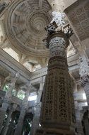 aged luxury interior of Anandji Kalyanji Trust, india