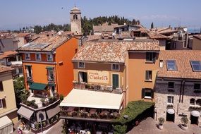 small old streets in sirmione