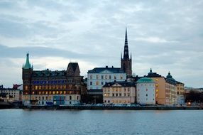 cityscape in stockholm