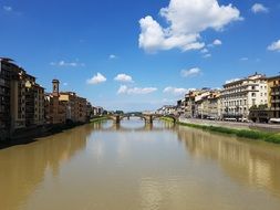 river bridge in florence