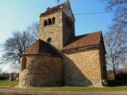 Romanesque very old church