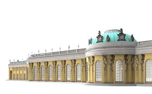 Castle Potsdam Architecture facade