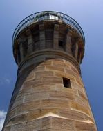 Lighthouse Tower at Sky, bottom view