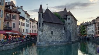 island palace on the water