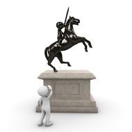 black metal Reiter Horse Force