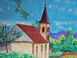 Chapel Charance drawing