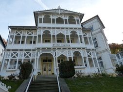 hotel on the island of Rugen on the Baltic Sea