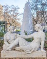 fountain statues in Spain