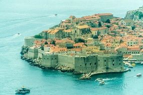 famous Fort Old City landscape
