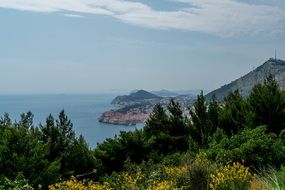 Dubrovnik Old Fort side view