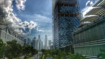 Financial centre in Singapore