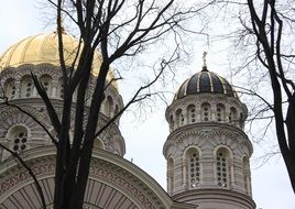 Latvia Riga historic building